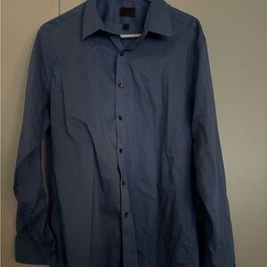 Arrow Men’s Blue Long Sleeve Dress Shirt
